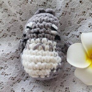 New Handmade Amigurumi Crochet Mini Totoro Stuffed Animal Toy Funny 6